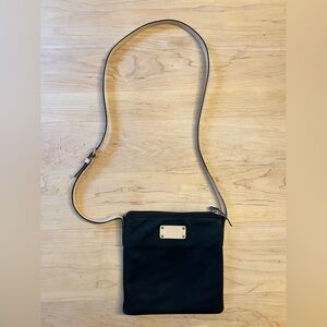 KATE SPADE NEW YORK
Nylon Leather-Trimmed Crossbody Bag